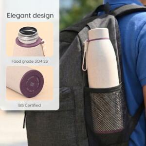 Eco Friendly Rice Husk Water Bottle for Corporate Gifting 9