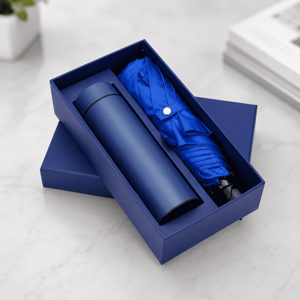 Employee Appreciation Flask and Umbrella Gift Box (2) Employee Appreciation Flask and Umbrella Gift Box