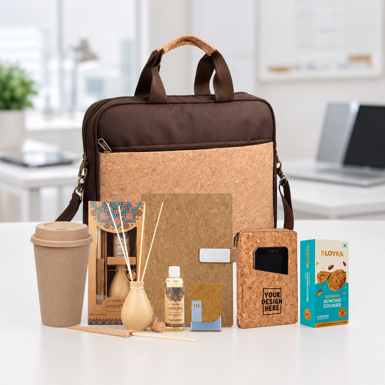 Luxury Employee Welcome Kit Eco-Friendly Executive Wellness Hamper Luxury Employee Welcome Kit Eco-Friendly Executive Wellness Hamper