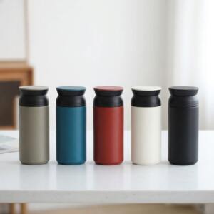 Minimalist Steel Coffee Tumbler
