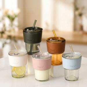 Modern Glass Coffee Tumbler