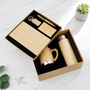 New Hire Welcome Kit Bamboo Office Essentials Set