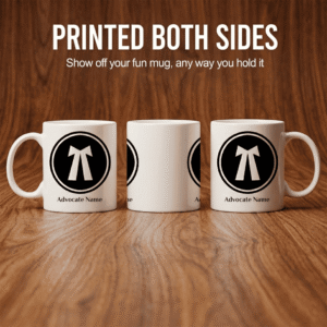 Customized Advocate Ceramic Coffee Mug 5 Personalized Advocate Ceramic Coffee Mug Gift for Lawyers 3