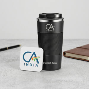 Premium Chartered Accountant Gift Combo with Name Engraving 3 Personalized CA India Gift Combo with Pen Stand Tumbler 6