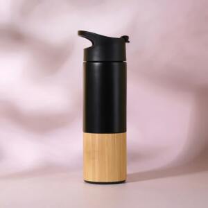 Premium Dual Finish Stainless Steel Bottle for Corporate Gifting 2