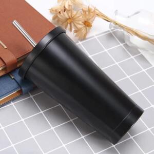 Premium Steel Tumbler with Metal Straw for Corporate Gifts 2