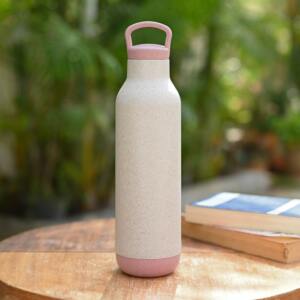 Sustainable Rice Husk Water Bottle for Corporate Use