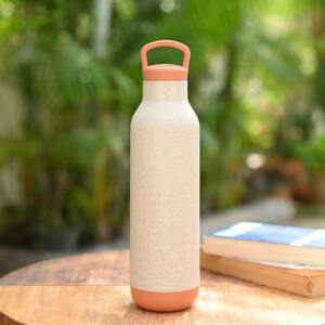 Sustainable Rice Husk Water Bottle for Corporate Use 4