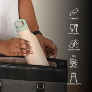 Sustainable Rice Husk Water Bottle for Corporate Use 8