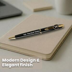 Custom advocate metal pen