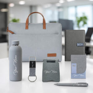 Premium Executive Laptop Bag & Office Essentials Gift Set 4 The Complete Personalized 7 in 1 Office Gift Set 27