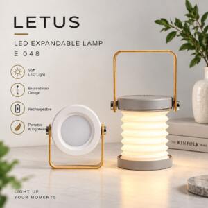 Premium Expandable LED Lamp - Rechargeable & Portable