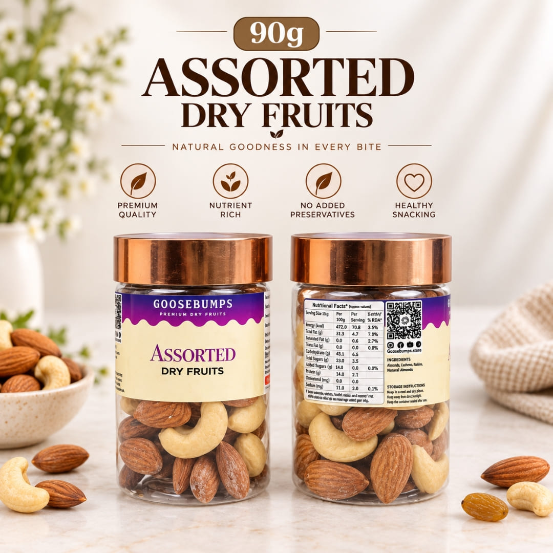 Assorted Dry fruits 90g Assorted Dry fruits 90g