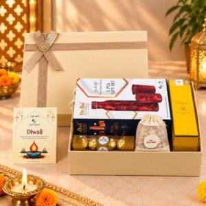Copper Grandeur, Fragrance & Gourmet Luxury Diwali Hampers