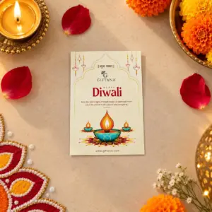 The Royal Treat Box - Premium Diwali Gifts for Clients 8 Diwali card