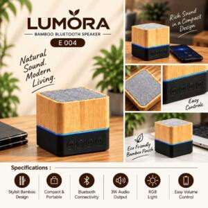 Eco-Friendly Bamboo Bluetooth Speaker Corporate Gift