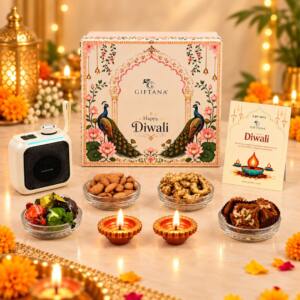 Festive Beats Diwali Gift Hamper with Wireless Speaker & Gourmet Treats 2 - Giftana India