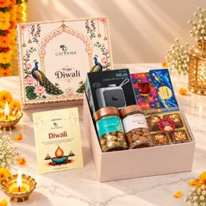 Festive Beats Diwali Gift Hamper with Wireless Speaker & Gourmet Treats