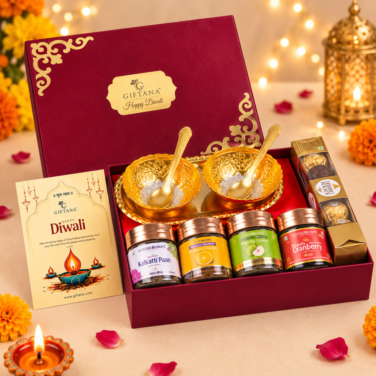 Festive Flavours – Corporate Diwali Gifts with Chocolates, Mukhwas & Serveware Festive Flavours – Corporate Diwali Gifts with Chocolates, Mukhwas & Serveware