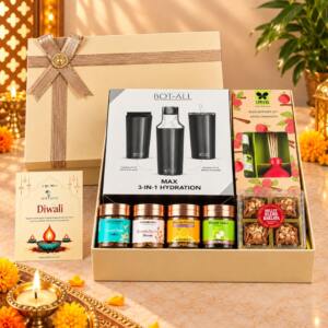 Hydration, Aroma & Gourmet Indulgence Diwali Gift Set