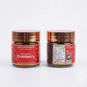 Festive Flavours - Corporate Diwali Gifts with Chocolates, Mukhwas & Serveware 8 Masala Cranberry Small Jar