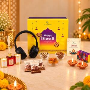 Melodies, Aromas & Gourmet Joy Diwali Hamper Box 2 Melodies, Aromas & Gourmet Joy Diwali Hamper Box