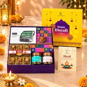 Premium Corporate Celebration Diwali Gift Box - Giftana India