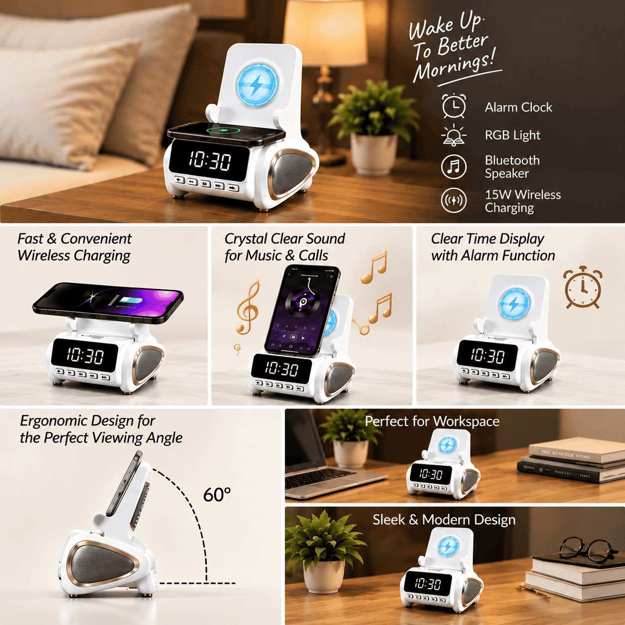 Premium Tech Corporate Gift with Wireless Charging & Speaker Premium Tech Corporate Gift with Wireless Charging & Speaker