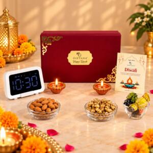 Radiant Celebration - Premium Corporate Diwali Gift Hamper with BT Speaker
