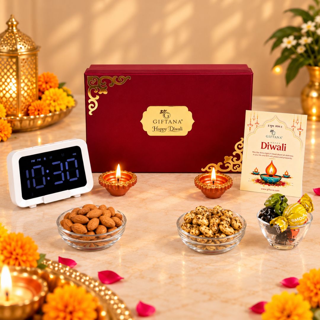 Radiant Celebration – Premium Corporate Diwali Gift Hamper with BT Speaker Radiant Celebration - Premium Corporate Diwali Gift Hamper with BT Speaker