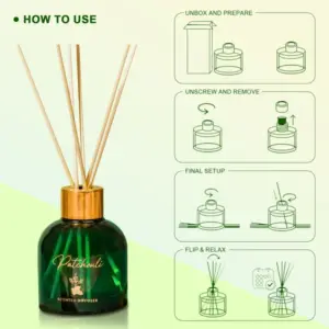 Wholesome Blends & Sweet Celebrations Best Diwali Gifts 7 Reed diffuser