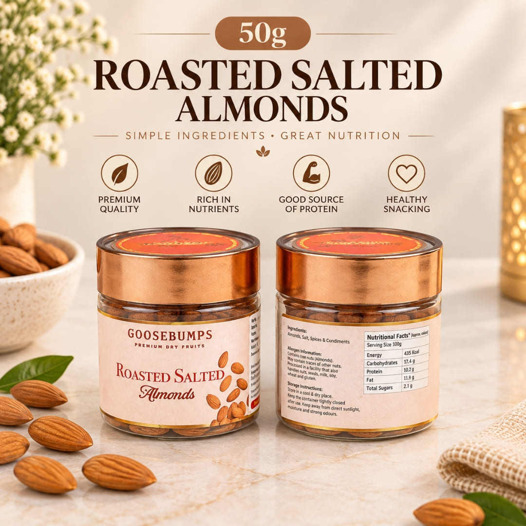 Roasted Almond 50 g Roasted Almond 50 g