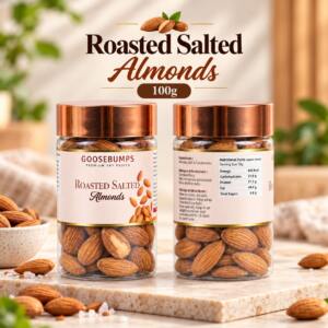 Roasted Salted Almonds 100g
