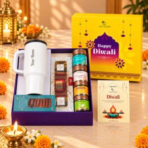 Sip, Scent & Gourmet Celebration Corporate Diwali Gifts - Giftana