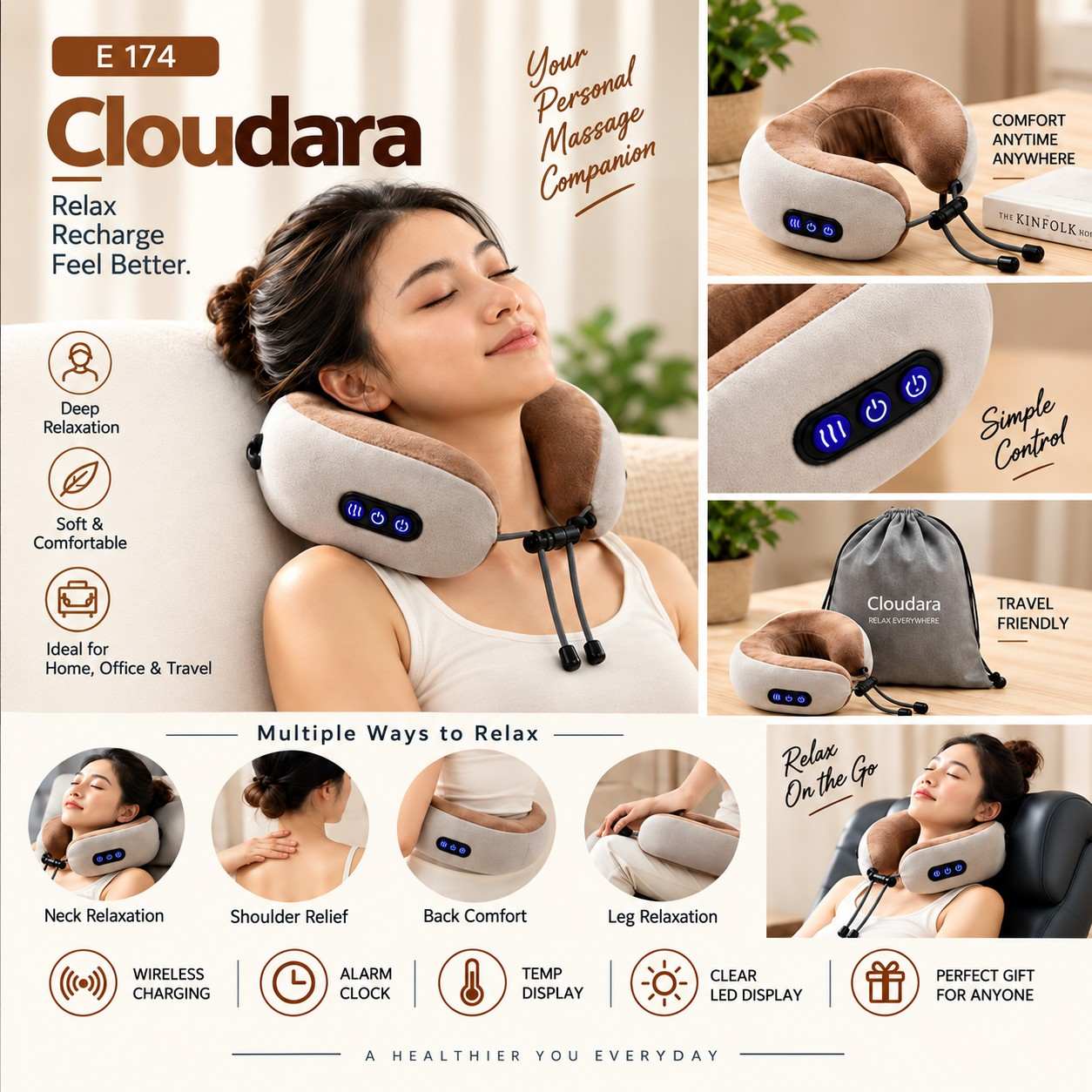 Neck & Shoulder Massager - Premium Corporate Gift Neck & Shoulder Massager - Premium Corporate Gift