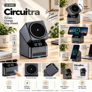 Rotating Wireless Charging Station – Smart Corporate Gift