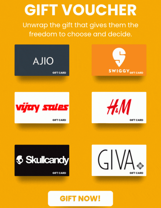 gift vouchers banner - giftanaindia
