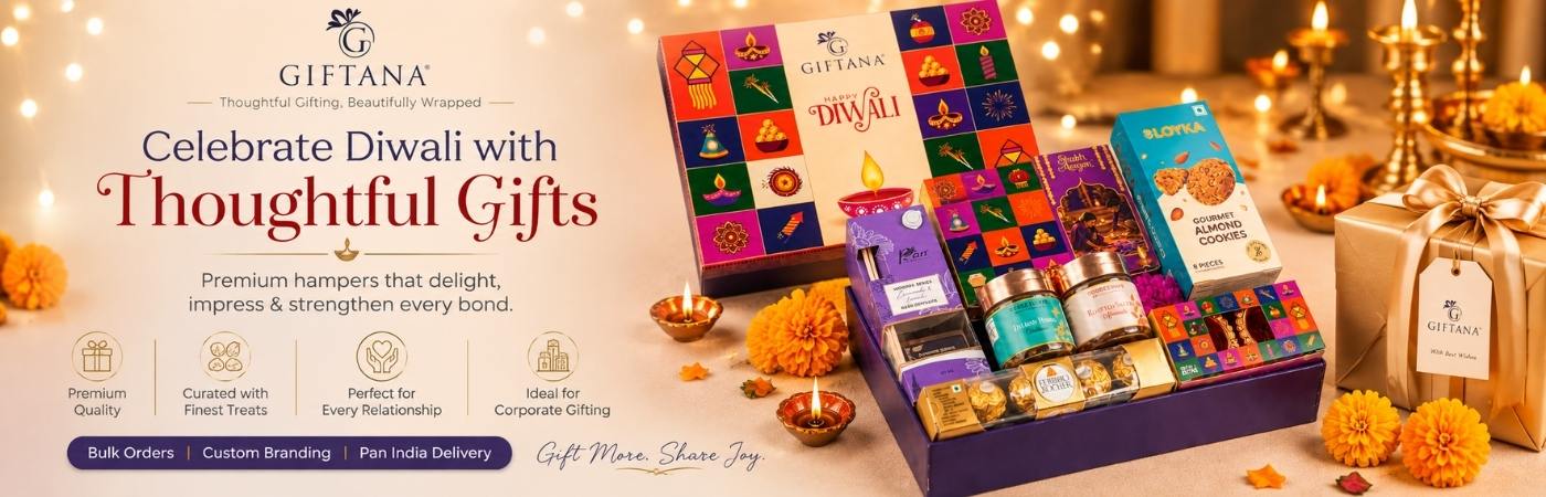 Giftana india desktop banner - diwali corporate gifts banner